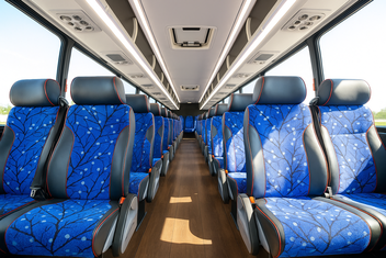 San Angelo Charter Bus Inside