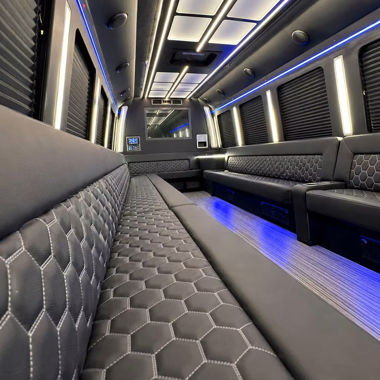 party bus interior