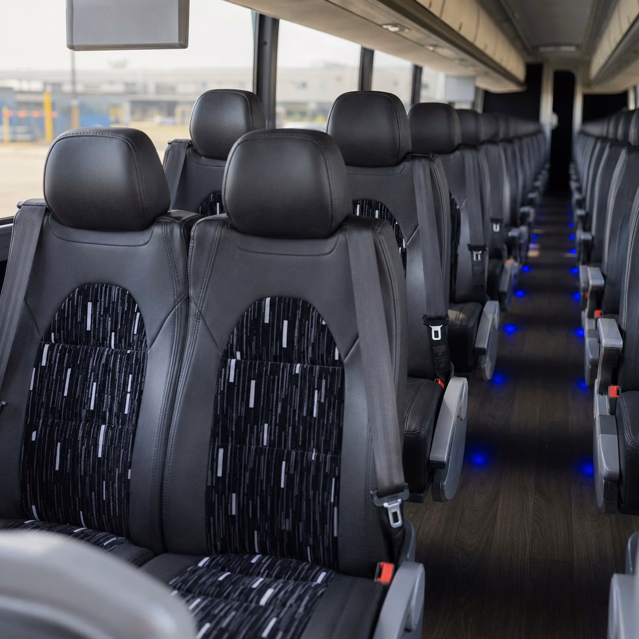 san angelo charter bus interior