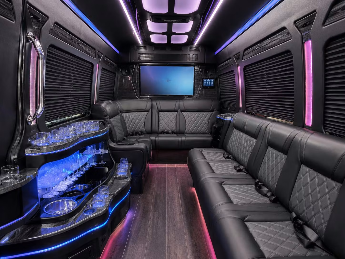sprinter limousine inside