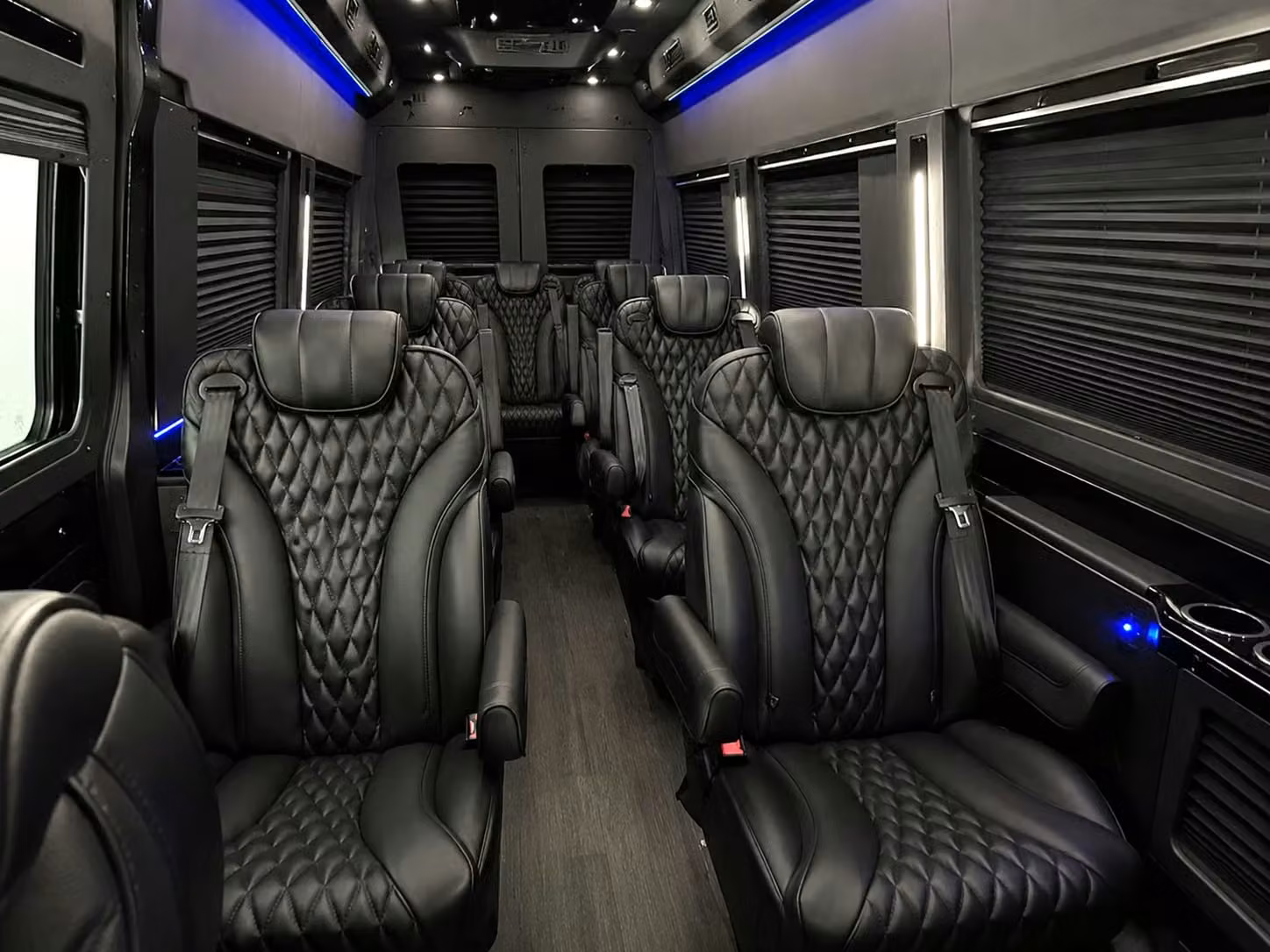 sprinter van with driver interior